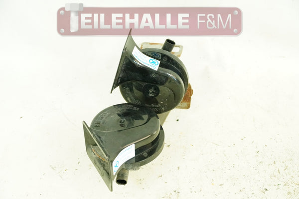 BMW E61 E60 5er Hupen Signalhorn Fanfare Hochton Tiefton Klaxon 0092018 6935709