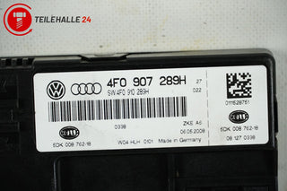 Audi A6 4F C6 Steuergerät Bordnetz Zentralelektrik Komfortsteuergerät 4F0907289H