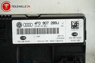 Audi A6 4F C6 Komfortsteuergerät Zentralelektrik Steuergerät Bordnetz 4F0907289J