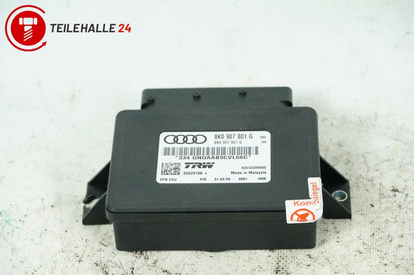 Audi A4 B8 8K Steuergerät Parkbremse Feststellbremse elektronisch 8K0907801G