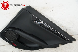 Mercedes W204 Türverkleidung Türpappe hinten rechts Leder schwarz A2047308470