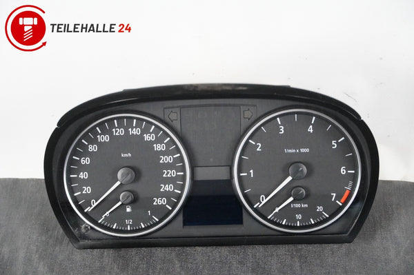 BMW E91 E90 320i N46 Kombiinstrument Tachometer Benziner 192tkm 9110197