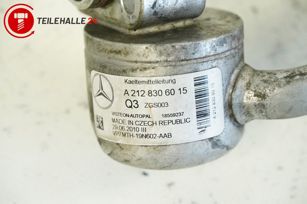 Mercedes S212 W212 E220 CDI Klimaleitung Klimaschlauch A2128305815 A2128306015