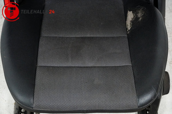 Sitz Mercedes S204 W204 Sitzbezug Sitzlehne Teilleder vorne Rechts  Avantgarde