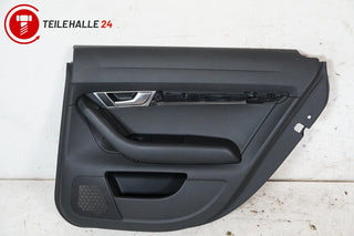 Audi A6 C6 4F Türverkleidung hinten rechts Leder schwarz Soul 4F0867306K