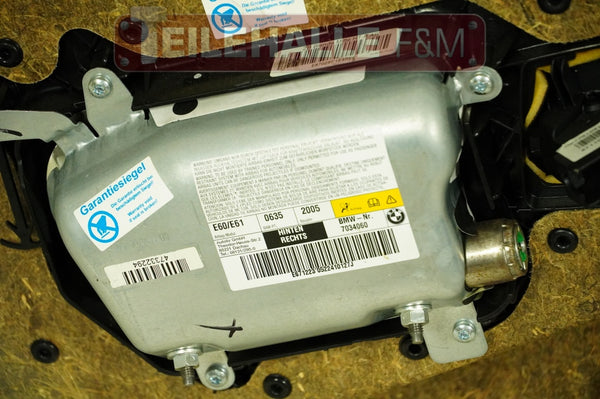 BMW E61 E60 5er Türverkleidung hinten rechts Stoff Fluid Anthrazit ALAT 7034060