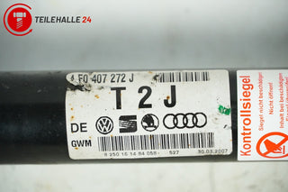 Audi A6 C6 4F Quattro 3.0 TDI Antriebswelle vorne rechts Gelenkwelle 4F0407272J