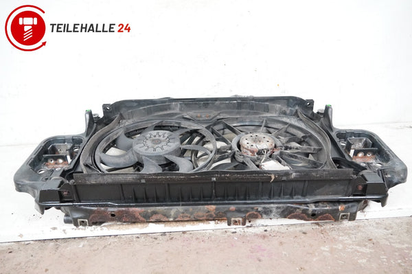 Audi A6 C6 4F 3.0 TDI Schlossträger Lüftermotor Doppellüfter 4F0959455E 455D