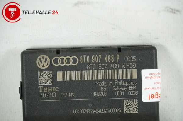 Audi A4 B8 8K A5 8T Steuergerät Gateway Interface Datenbus Modul 8T0907468P