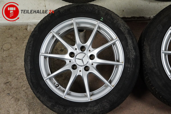 Mercedes S204 W204 Winterreifen 205/55 R16 Alufelgen 7Jx16 ET43 A2044015702