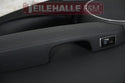 Mercedes S204 W204 Türverkleidung hinten rechts Leder schwarz Rollo A2048101020