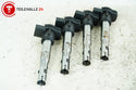 Audi A4 B8 8K 2.0 TFSI 155kW 4x Zündspule Zündmodul Satz Set 07K905715F 78231005