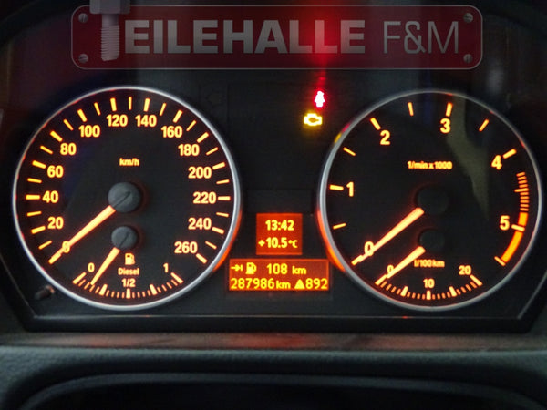 BMW E91 E90 3er M47 320d Kombiinstrument Tachometer Diesel Speed Cluster 9141487