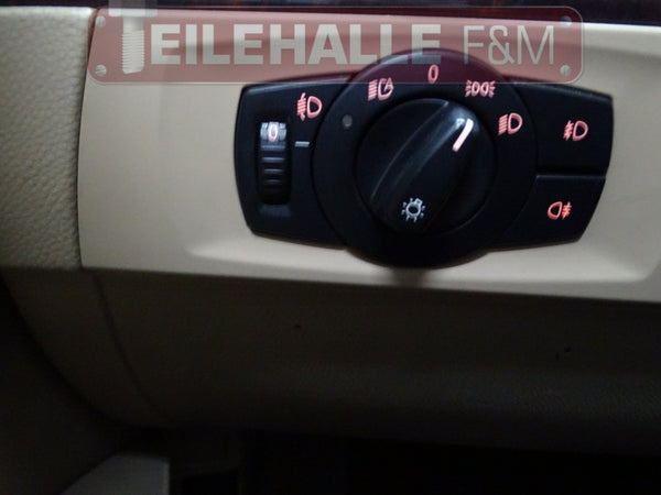 BMW E91 E90 3er Lichtschalter Lichtautomatik Bedieneinheit beige 6932792 6938704