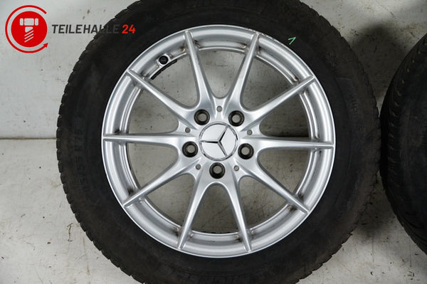 Mercedes S204 W204 Winterreifen 205/55 R16 Alufelgen 7Jx16 ET43 A2044015702