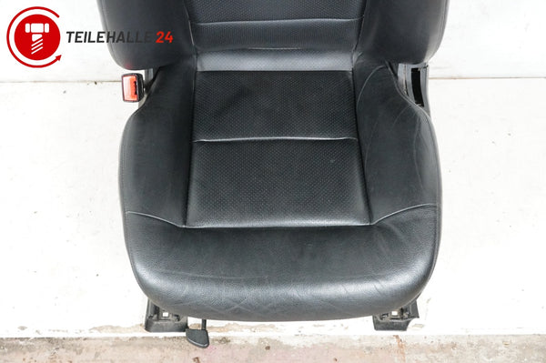 Mercedes S212 W212 E Ledersitz Kunstleder Fahrer links Sitzheizung schwarz Taxi