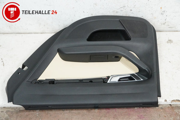 Audi A6 4F C6 Türverkleidung hinten rechts Leder Sahne Rollo Valcona 4F0867306E