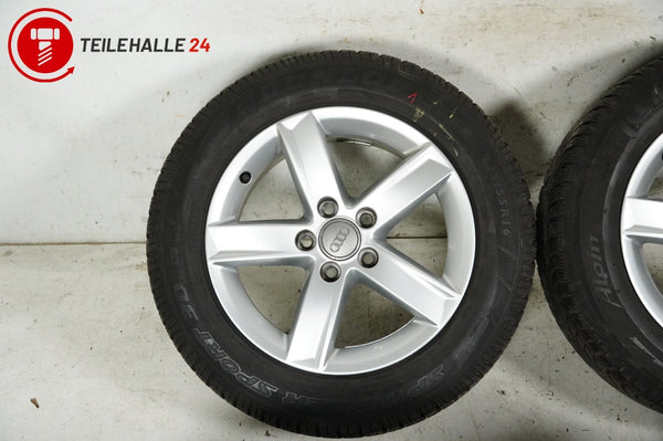 Audi A4 B8 8K Winterräder 225/55 R16 Alufelgen 5-Arm 7Jx16 ET46 5x112 8K0971496