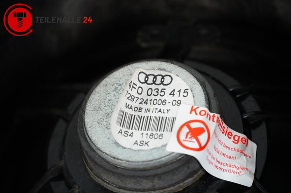 Audi A6 4F C6 Lautsprecher Satz ASK Türlautsprecher 4F0035381B 4F0035415