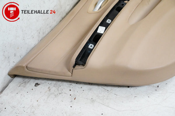 BMW E91 E90 3er Türverkleidung vorne links Leder Dakota savannabeige 7144735