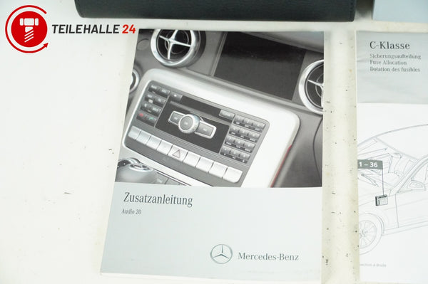 Mercedes S204 W204 MOPF C-Klasse Bordmappe Betriebsanleitung Bedienungsanleitung