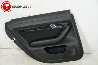 Audi A6 4F C6 Türverkleidung hinten links Stoff Perluni soul schwarz grau