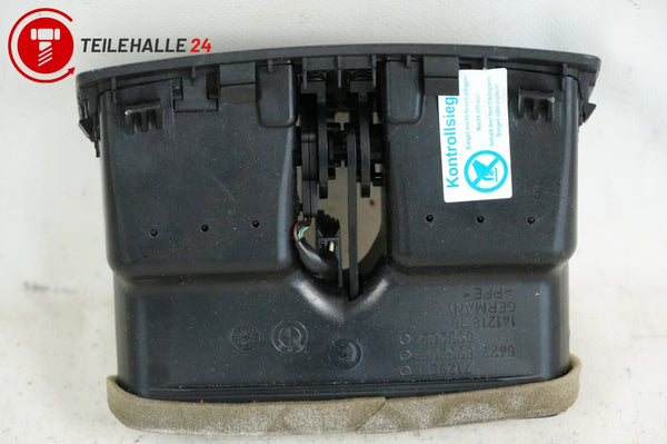 BMW E91 E90 3er Luftdüse Frischluftgrill hinten Fond Luftdusche schwarz 7129556