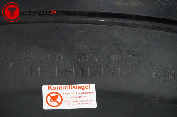 Mercedes S204 W204 Frontstoßstange vorne PDC PTS Obsidianschwarz 197 A2048850025