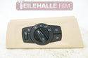 BMW E91 E90 3er Lichtschalter Lichtautomatik Bedieneinheit beige 6932792 6938704