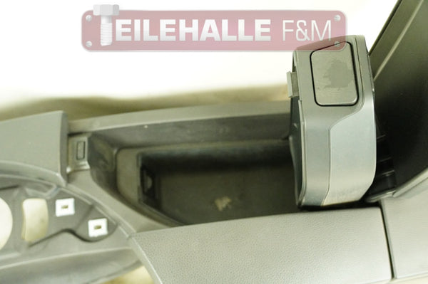 BMW E61 E60 5er Mittelarmlehne Mitteltunnel Aschenbecher Leder schwarz 7034086