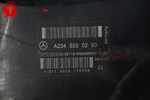 Mercedes S204 W204 C220 CDI 212 OM646 Lüftermotor Kühler A2045000293 A2045400788