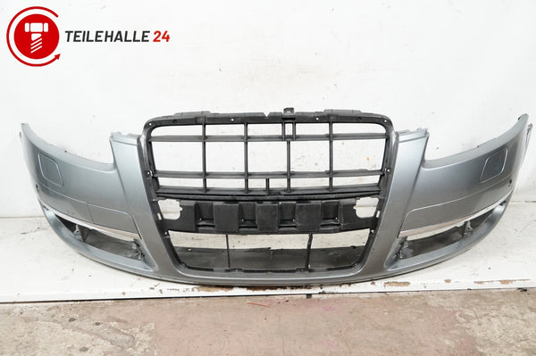 Audi A6 4F C6 Frontstoßstange vorne PDC Quarzgrau Metallic LY7G 4F0807437E