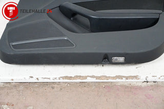 Audi A4 B8 8K Türverkleidung S-Line vorn rechts Stoff N7V SOUL schwarz 8K1867106