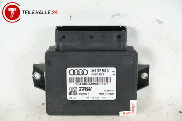 Audi A4 B8 8K Steuergerät Feststellbremse Parkbremse elektronische 8K0907801G