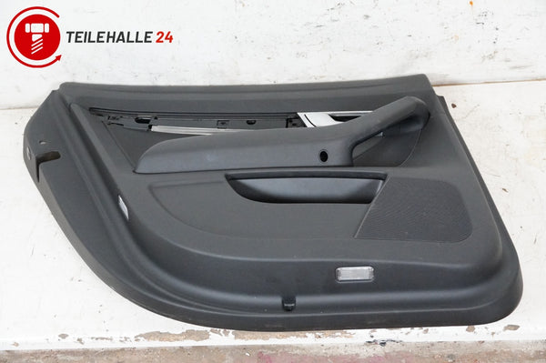 Audi A6 C6 4F Türverkleidung hinten links Leder schwarz Soul 4F0867305K