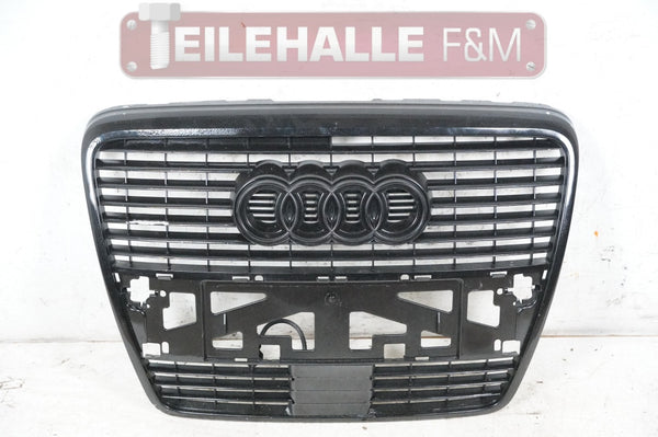 Audi A6 4F C6 Frontgrill Kühlergrill Frontstoßstange Single schwarz 4F0853651