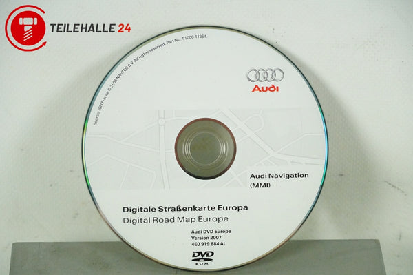 Audi A6 C6 4F Navigationsrechner Navigationssystem MMI DVD 4E0919887M 4E0910887T