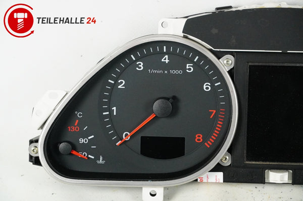 Audi A6 C6 4F 2.4 FSI Kombiinstrument Farbdisplay FIS Tachometer 4F0920930T