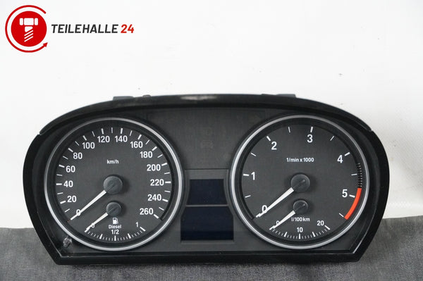 BMW E91 E90 3er 320d X1 E84 Kombiinstrument Tachometer Cluster 9130299