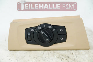 BMW E91 E90 3er Lichtschalter Lichtautomatik Bedieneinheit beige 6932792 6938704