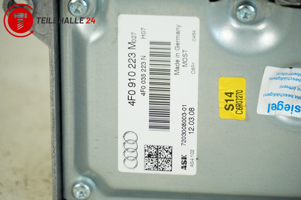 Audi A6 4F C6 Verstärker Amplifier Endstufe ASK MOST 4F0910223M 4F0035223N