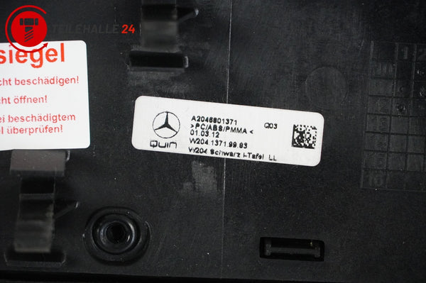 Mercedes S204 W204 MOPF Dekorleiste Zierleiste Luftdüse schwarz A2046801371