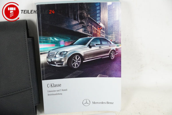 Mercedes S204 W204 MOPF C-Klasse Bordmappe Betriebsanleitung Bedienungsanleitung