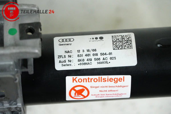 Audi A4 B8 8K 1.8 TFSI CABB Schlosssatz Motorsteuergerät 8K1907115H 8K0419506AC