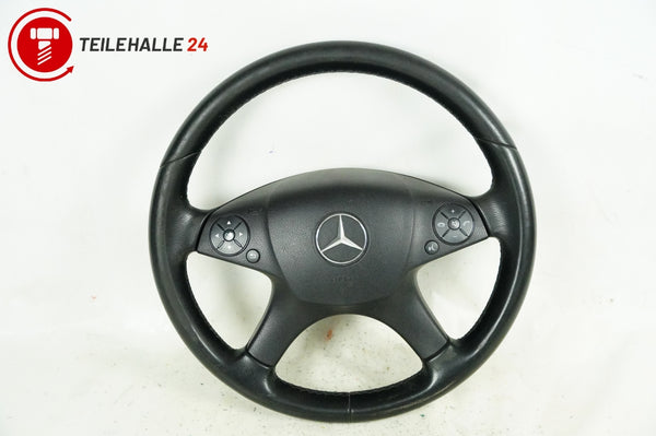 Mercedes S204 W204 Multifunktionslenkrad MFL 12 Tasten 4 Speichen VorMopf Airbag