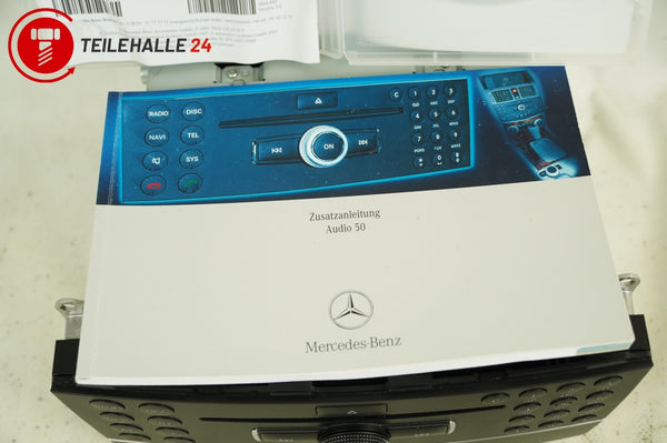 Mercedes S204 W204 Navigationssystem Audio 50 APS Radio Becker A2048706894