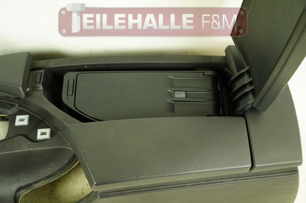 BMW E61 E60 5er Mittelarmlehne Mitteltunnel Aschenbecher Leder schwarz 7034086