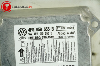 Audi A6 4F C6 Airbagsteuergerät Steuergerät Airbags 4F0959655B 910655E 5WK43416