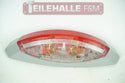 Hella Umrissleuchte oval links Seitenbegrenzung C5W 12V rot weiß Fahrerseite