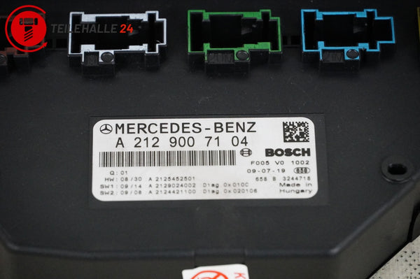 Mercedes S212 W212 E-Klasse Sicherungskasten SAM Steuergerät Modul A2129007104